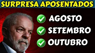 ✔️PREPARE-SE! SURPRESA NOS PAGAMENTOS AGOSTO,  SETEMBRO E OUTUBRO INSS 18/08