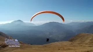 Parapente, Como Volar, impresionante y seguro, Silvia sobrevuela el Pirineo
