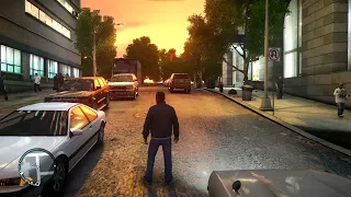 Sunset in GTA 4 + Cry ENB v3