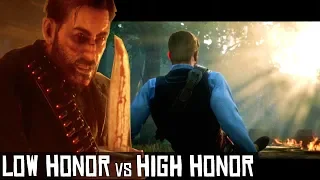 Low Honor Vs High Honor - Return For The Money (Brutal End) - Red Dead Redemption 2