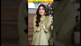Amazing 😍 facts about {Dur-e-Fishan}||Pakistani actress||#viral #youtubeshorts #durefishan #shorts