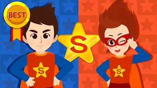 Superhero Family Songs +more 40M | Papa, Mama, Big Brother | BEST Nursery Rhymes for Kids ★TidiKids