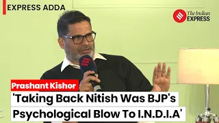 Prashant Kishor On Why BJP Has Got Nitish Kumar: "Big Psychological Blow To INDIA"