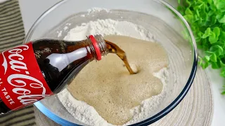 Just add Coca-Cola to the flour - the result will impress you!