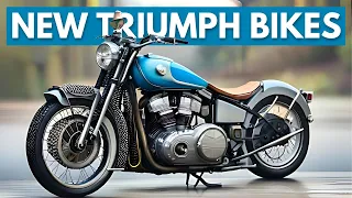 7 New Triumph Motorcycles For 2023