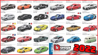 Bburago's 2022 Catalogue *REVEALED*! 1:64 & 1:43 Scale MUSCLE, EXOTICS, STREET CARS,... DIECAST NEWS