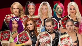 EVERY RAW WOMEN'S CHAMPION IN HISTORY (2016-2021)