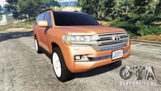 GTA 5 Моды: 2016 Toyota Land Cruiser 200 - КРУТОЙ ВНЕДОРОЖНИК!