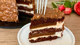 This Chocolate Caramel Cake will blow your mind!🎂 You should definitely try it!