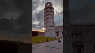 Leaning Tower of Pisa Italy - Walking Tour (4k ultra hd 60fps)