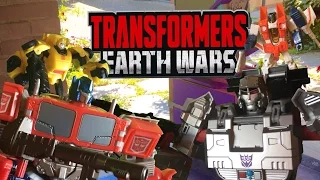 Transformers: Earth Wars Stop Motion Battle - Attack on the Decepticon Base