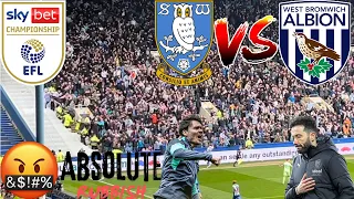 ALBION SHAMBLES IN SHEFFIELD SHEFFIELD WEDNESDAY VS WEST BROMWICH ALBION AWAY MATCHDAY VLOG