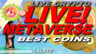 TOP METAVERSE CRYPTO COINS OF 2022!! BEST METAVERSE COINS TO INVEST IN &  GET RICH!! LIVE STREAM 🚀