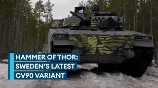 Sweden reveals new CV90 mortar variant named after Thor's hammer