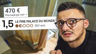 J’AI DORMI DANS LE PIRE HOTEL DE LUXE (oui, c’est possible)