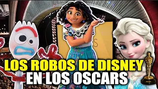 Todos los ROBOS de Disney en los Oscars