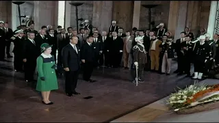 Kraliçe Elizabeth - Anıtkabir ziyareti - 1971