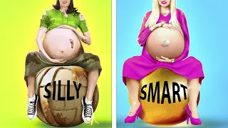 Good Pregnant Vs Bad Pregnant || Smart Pregnant Hacks & Funny Moments