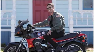 Movie Motorcycles:  Maverick's Kawasaki GPZ 900R; Top Gun