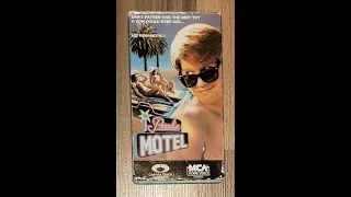 Opening to Paradise Motel (1985) - Canadian VHS Release