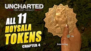 Uncharted: The Lost Legacy - All Hoysala Token Locations (Yas Queen Trophy Guide)