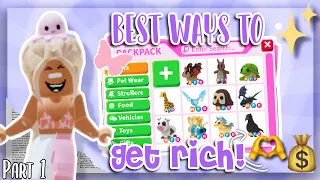 ✧ How To Get RICH In Adopt Me FAST 2023 *Part 1* Its Cxco Twins