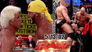 WWE RAW - May 13, 2002 Full Breakdown - Hogan v Flair - Booker Joins nWo v Austin - Taker/Hogan Ride