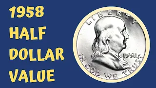 1958 Half Dollar Coin History & Value - Coin Value Checker