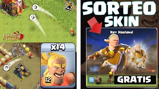 💥 SORTEO SKIN HAALAND CLASH OF CLANS TH16 NUEVO ATAQUE COC by SOCKERS