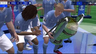 FINAL!!! HATTRICK! MAN CITY VS REAL MADRID CHAMPIONS LEAGUE FINAL IN FC MOBILE!