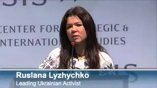 Ruslana -  Putin must to be in the dock | CSIS, Washington