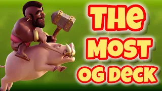 Hog cycle is the most og deck in clash royale🤩 #clashroyale