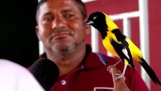 O HOMEM QUE ENSINOU O PASSARINHO CANTAR O HINO NACIONAL