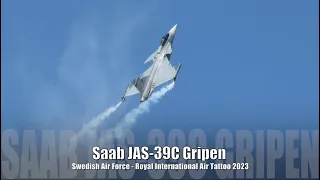 Saab JAS-39C Gripen - Swedish Air Force - Royal International Air Tattoo (RIAT) 2023 (Saturday)