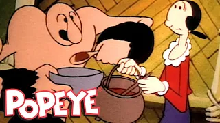 Die Goons Lieben Olivias Suppe! | Alles Neue Popeye | Zusammenstellung Vollständiger Episoden!