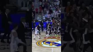 Real Madrid vs Partizan brawl!