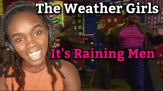 African Girl First Time Hearing The Weather Girls - It's Raining Men (Video) | REACTION