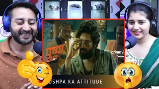 Pushpa Ka Attitude and Swag | @AlluArjun Fight Scene | Filmy Reaction