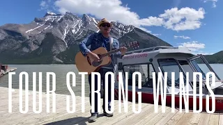 FOUR STRONG WINDS by Neil Young Acoustic Guitar Cover