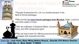 Hajj and Umrah travel agents from India