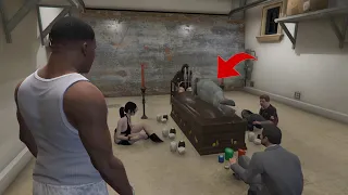 GTA 5 - What Happens If 'Franklin' Visits Michael's House After Killing Trevor