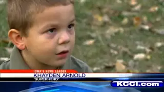 4-Year-Old Des Moines Boy Saves Mom