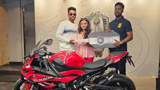 Delivery of my brand new BMW S1000RR  2024🔥 #bangalore  #s1000rr #superbike