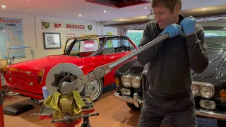 Rolls-Royce Corniche Repairs | Rear Axle, Hubs & UJ’s | Classic Obsession | Episode 48