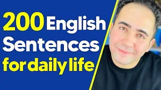 Speak English: 200 English Sentences For Daily Use in Conversations!