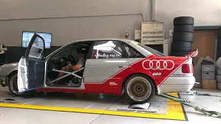 Audi 100 S4 Ex-TouringCar Belgium, Dyno Day @DM performance Suisse