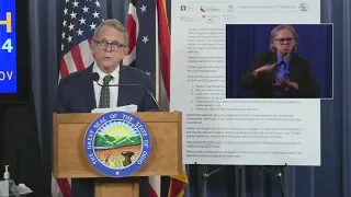 Governor Mike DeWine issues order requiring students to wear masks at school