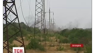 Терористи вночі обстріляли околиці Світличного на Луганщині