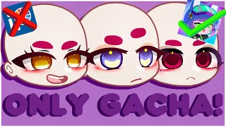 [ ✨ ] How to make aesthetic custom eyes in Gacha II (NO EDITING PROGRAM)