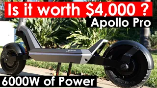 The Truth About the $4,000 Apollo Pro Electric Scooter